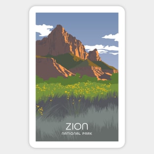 Zion National Park Sticker